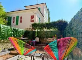 Pink House Garden