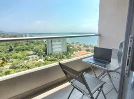 Hermoso apartameto con vista al mar 1301