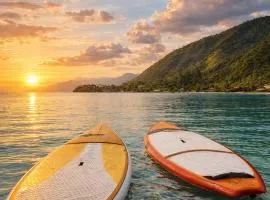 Teahupo'o Lodge Tahiti - Studio Natura - climatisé - entre mer et montagne - paddle et canoe offerts