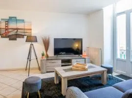 La citadine balcon, terrasse, fibre, centre-ville