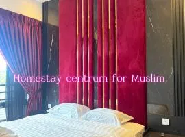 Adik Aisyah 2 Room Suite Maroon Black Centrum Brinchang