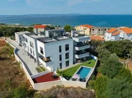Apartment Robell Zaton privater Garten beheizter Pool Strandnähe