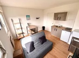 Bright Studio with a View in the Heart of Nantes