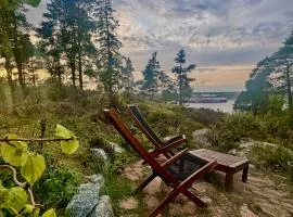 Modern Seaside Guesthouse with Archipelago Views