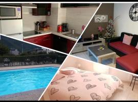 L Édelweiss et sa piscine, Hotel in Albertville