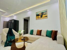 Appartement 2 chambres avec Balcon Wi-Fi Gardien à Cocody Riviera Golf, Abidjan，阿比讓的飯店