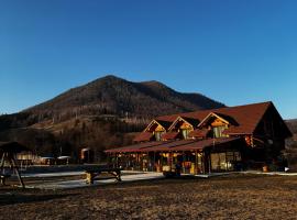 Chalet in Muntii Vrancei, hotell i Greşu