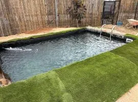 Cabaña rural con piscina privada