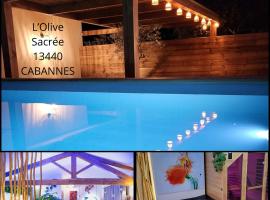 Suite l'Olive Sacrée Spa et Sauna, Hotel in Cabannes