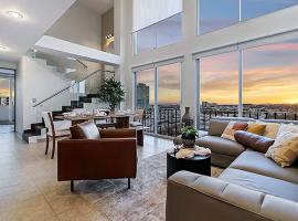 Depa Penthouse Doble Altura en Juriquilla con Terraza y Alberca، فندق في جوريكويلا