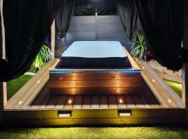 salle de cinéma et jaccuzi, hotel i Mauguio