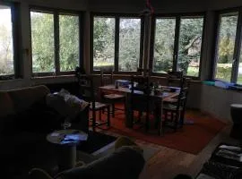 Unusual house sleeps 12