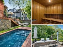 Luxury Toronto Villa with Heated Pool, Sauna & Rooftop Deck