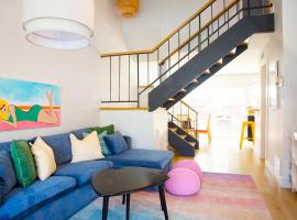 Geometric Loft renovated, hip, pets, poolspa, hotel v destinácii Solana Beach
