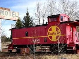 Historic Rail Caboose on Route 66