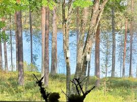 Kitka riverview retreat with sauna，庫薩莫的飯店