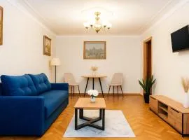 Уютная 2-комнатная квартира, метро Дворец Спорта 5 мин, Wi-Fi, парковка