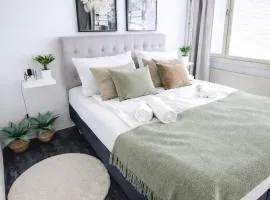2 BR cityhome 1-6 pers, WIFI, washing machine