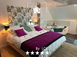 Viesnīca Le Cocon des Remparts-Romantique à Pierrefonds pilsētā Pjērfona