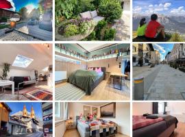 텔프스에 위치한 호텔 Mitten im Zentrum Ferienwohnungen mit sonniger Terrasse