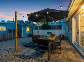 Highly Rated Beach House 35 Blocks to Beach & Main St 6 Badges, Patio, Grill, hôtel à Belmar