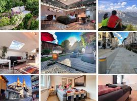 Mitten im Zentrum Ferienwohnungen mit sonniger Terrasse, hotell i Telfs