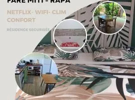 Fare Miti-Rapa climatisation, baignoire et qualité pour votre confort