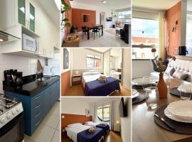 Apartamento central com 3 Smart TVs e 3 ventiladores - UFV a 1 km, viešbutis mieste Visoza