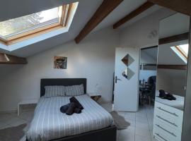 Jolie Appartement 3 pièces avec Piscine, hotel en La Ferté-Gaucher