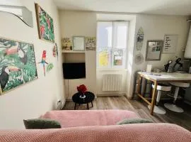 Le Cosy, Rives Entre Lyon et Grenoble, lit Queen 160, 4 pers, Calme côté jardin