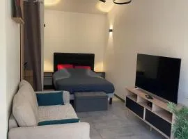 Maison avec grand espace en hauteur