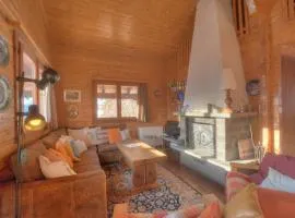 Chalet Johnson a Anzere avec vue sur les Alpes
