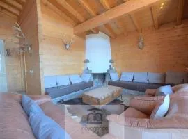 Chalet Zoe a Anzere avec vue sur les Alpes