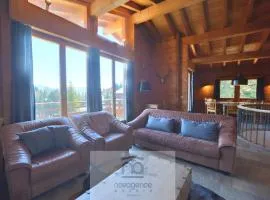 Chalet Zoe a Anzere avec vue sur les Alpes