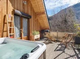 Chalet cosy avec vue magique