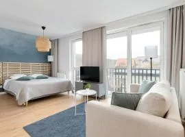 Zaciszne Studio z Parkingiem i Balkonem na Wyspie Sobieszewskiej by Noclegi Renters