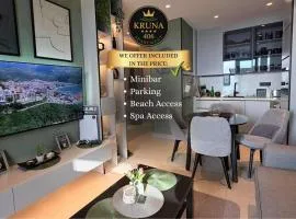 KRUNA 406 Luxury Sea View Apartment with Parking, Minibar, Spa & Beach, Bečići