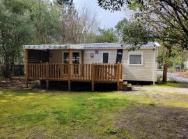 La Lette fleurie - Mobil home Spacieux climatisé 6-8 personnes tout équipé en camping 4 étoiles, hotel v destinaci Saint-Julien-en-Born