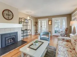 Walk to Beach! Serene Lake Michigan Home w/ Deck