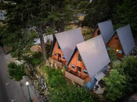 4 A-Frame Cabins - 2 Outdoor Private Soaking Tubs