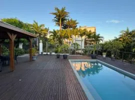 Grande Villa au calme - Vue exceptionnelle - Climatisation - Piscine sel chauffée - Jardin Tropical