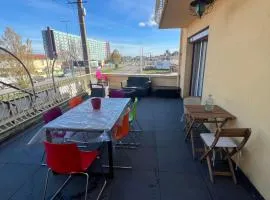 Le Toit des Volcans - 8 couchages - Terrasse privée et Wifi