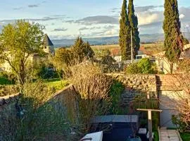 Télétravail et Détente avec repas maison & spa privatif, proche de Carcassonne et Castelnaudary