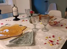 Soirée romantique avec spa privatif et dîner romantique prés de la Cité de Carcassonne et du Canal du Midi