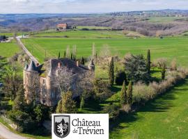 Château de Trévien, hotel di Trévien