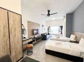 New Imperio Studio wifi -bathub-pool-view-kitchen