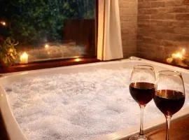 Hidromassagem com vista Lareira e Café da Manhã