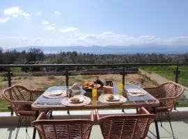 Villa Gala Eretria Family Stay with Sea View, Garden & BBQ