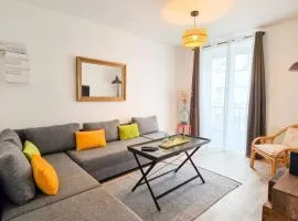 J1 Lumineux, cosy, proche gare, thermes