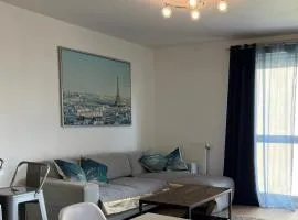 Lumière Parisienne Spacious 2BR Apartment with Terrace Free Parking Near Metro Line 13